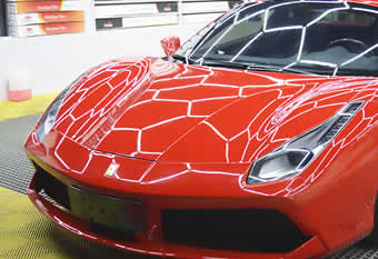 法拉力贴Pro shield漆面膜效果