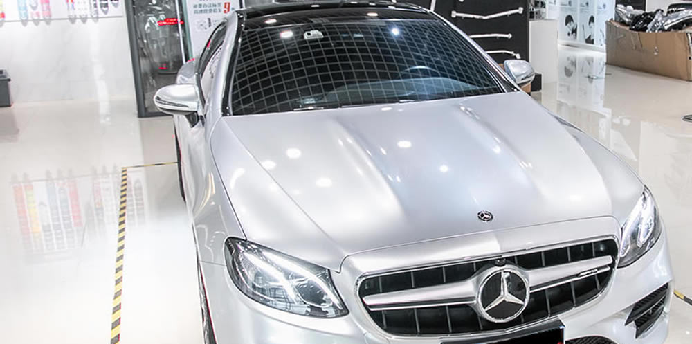 Pro shield改色膜奔驰Ｃ ＆ 超亮金属银